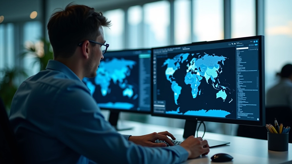 Global transaction flow diagram showing multiple currencies and international banking routes